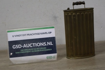 Afbeelding van Antieke messing warmwaterkruik