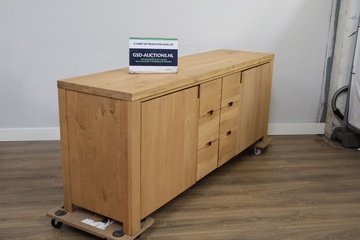 Afbeelding van Groot Modern Eikenhouten Dressoir