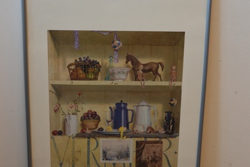 Afbeelding van Litho van M. Röling: 'Herfst'.