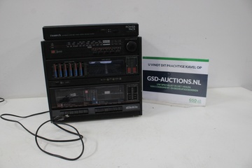 Afbeelding van Frontech Geïntegreerd Stereosysteem met Platenspeler