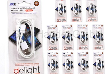 Afbeelding van 24 x USB-lader en datakabel “micro-USB”