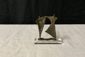 Afbeelding van Abstract Bronzen Familiebeeld