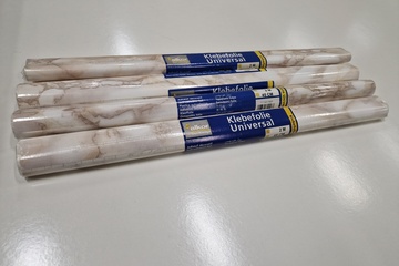 Afbeelding van 4 rollen alkor zelfklevende decoratiefolie marmer