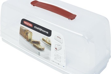 Afbeelding van Curver Chef@Home Cakedoos-Rechthoekig-Cake Bewaardoos- 7 L