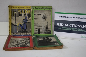 Afbeelding van Set van 4 Vintage Nederlandse Kinderboeken''
