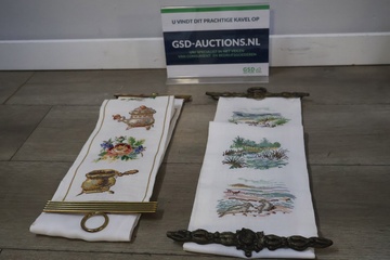 Afbeelding van Set van 2 Antieke Schellekoorden