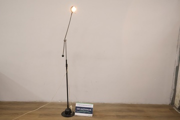 Afbeelding van Zwart Metalen Vloer-/Leeslamp''