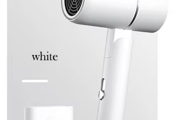 Afbeelding van MIni Opvouwbare Haardroger 750W Hete Lucht kleur wit nieuw