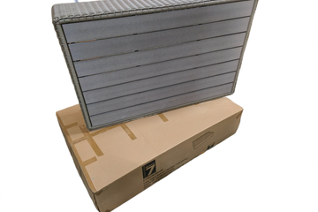 Afbeelding van Beach7 long island salontafel cappuccino 140x90cm