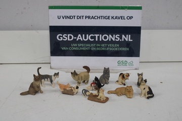 Afbeelding van Set van 11 Kleine Katjes