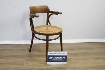 Afbeelding van Vintage Thonet Caféstoel