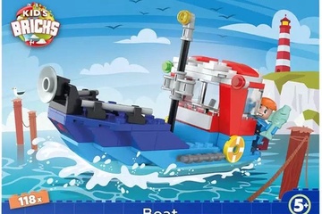 Afbeelding van 4x Kids Bricks -diverse  Bouwdozen -compatibel met Lego