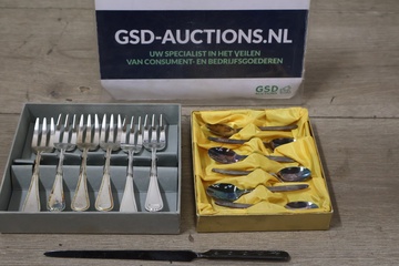 Afbeelding van Vintage Verzilverd Bestek