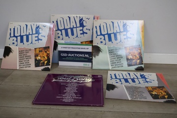 Afbeelding van Set van 4 Today's Blues LP's & 1 Soulsong LP