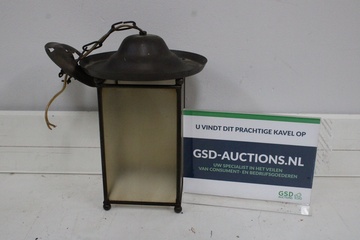 Afbeelding van Vintage Hanglamp - Amsterdamse School-Stijl