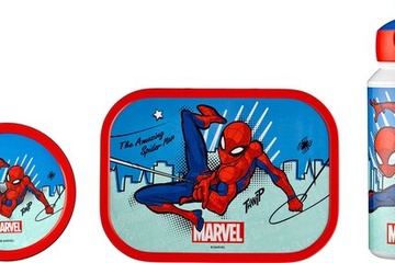 Afbeelding van Mepal lunchset (pop-up fles, lunchbox & fruitbox) Campus