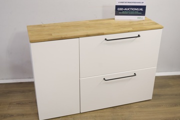 Afbeelding van Wit Houten Kast'