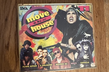 Afbeelding van Move The House – 2CD – Dance / Eurodance / 90’s – Verzamelal