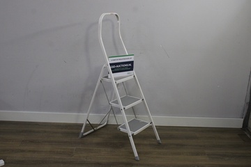 Afbeelding van Wit 3-Treeds Huishoudtrap