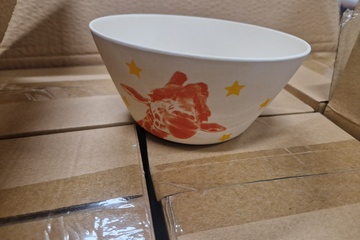 Afbeelding van 72x bamboe bowl giraf