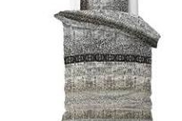 Afbeelding van Dekbed overtrek september grey 140x200cm+1kussensloop