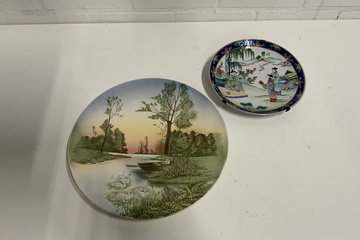 Afbeelding van Set van 2 Vintage Decoratieve Wandborden