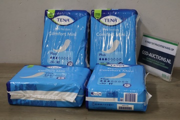 Afbeelding van 4 Pakken TENA Comfort Mini Plus inlegkruisjes