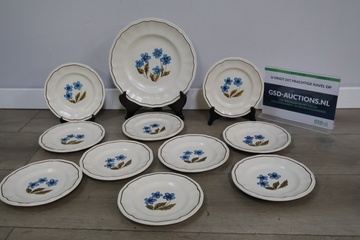 Afbeelding van Vintage Kensington Stafford shire ijzersteen Gebakstel