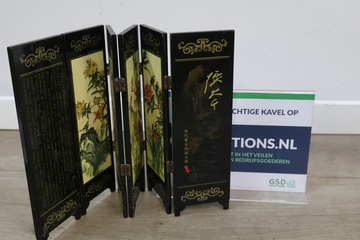 Afbeelding van Antiek Chinese Decoratief Scherm
