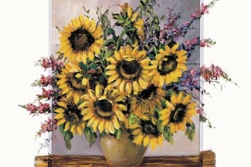 Afbeelding van Anna Paleta, Sunny sun flowers, Afm: 40x50 cm