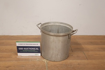 Afbeelding van Grote Vintage Aluminium Kookpan