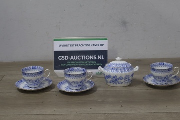 Afbeelding van Seltmann Weiden porseleinen suikerpot, kop en schotels