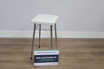 Afbeelding van Vintage Wit Brabantia Krukje