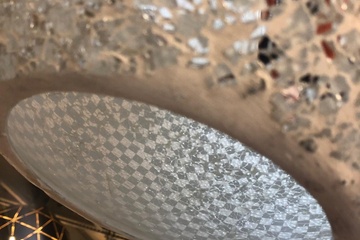 Afbeelding van Mozaïek hanglamp (nieuw in doos)