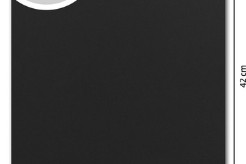 Afbeelding van Kangaro foamboard-zwart-A3-3 mm dik-2 zijdig mat papier