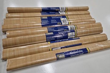 Afbeelding van 8 rollen alkor zelfklevende decoratiefolie beuken 