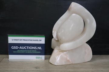 Afbeelding van Abstract Albast Sculptuur