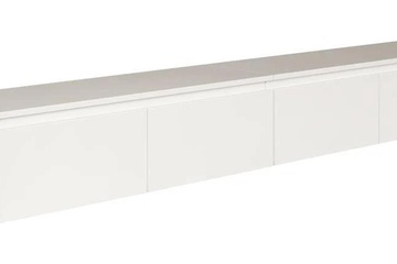 Afbeelding van TV-meubel Kate zwevend 200cm - wit