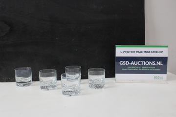 Afbeelding van Set van 5 Whiskyglazen''