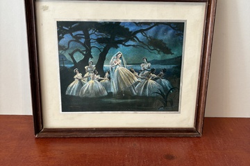 Afbeelding van Schilderij ballerina’s