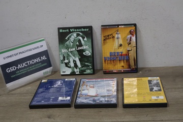 Afbeelding van DVD's van cabaretier Bert Visscher 5 stuks