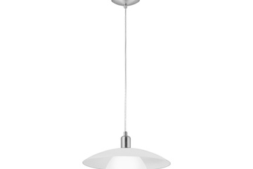 Afbeelding van EGLO Brenda Hanglamp Nikkel-Mat/Wit