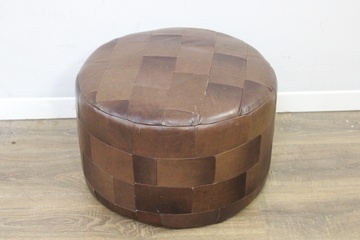 Afbeelding van Vintage Patchwork Poef