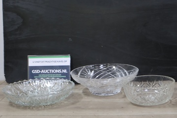 Afbeelding van 3 Kristallen Schalen''