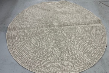 Afbeelding van Vidaxl vloerkleed 200x200 kenzy rond