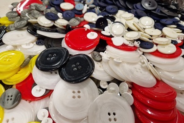 Afbeelding van 2 kilo knopen mix foto is ter illustratie