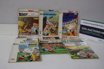 Afbeelding van Set van 11 Vintage Asterix Stripboeken