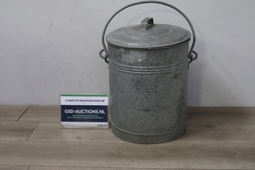 Afbeelding van Vintage Zinken Tuin-Emmer