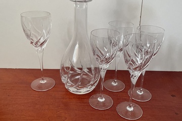 Afbeelding van Toscane karaf met 5 glazen