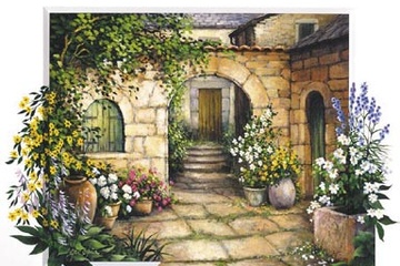 Afbeelding van Eric Erwin  Entrez joyeusement, Afm: 40x50 cm